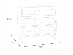 Комод Фолк НМ 014.25 в Шадринске - shadrinsk.magazinmebel.ru | фото - изображение 3