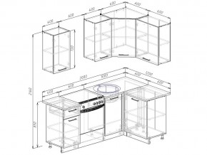 Кухонный гарнитур Дели 2000х1200 в Шадринске - shadrinsk.magazinmebel.ru | фото - изображение 2