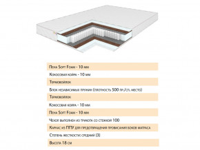 Матрас Телла 120х200 в Шадринске - shadrinsk.magazinmebel.ru | фото - изображение 2