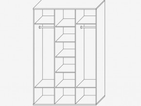 Шкаф Парма, трехдверный в Шадринске - shadrinsk.magazinmebel.ru | фото - изображение 2